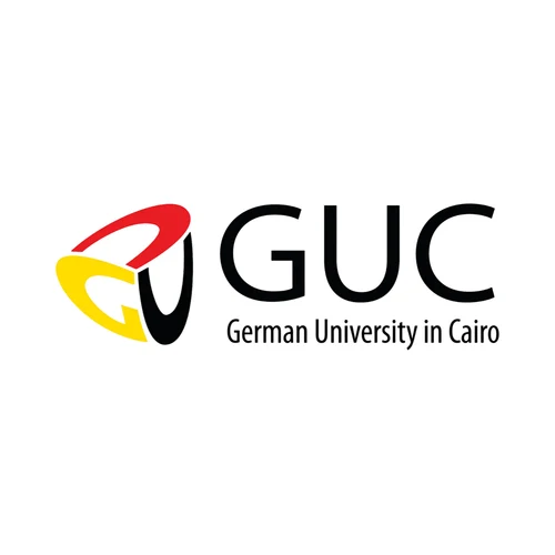 Logo of the German University in Cairo